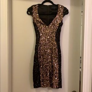 French Connection Sequin Mini Dress